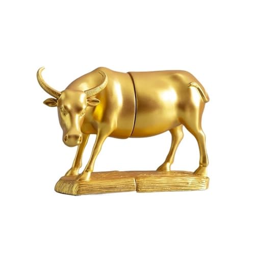 Book Organizer Home Decorative Resin Bookshelf, Bookend Supports, Desktop Animal Bookends(Gold)