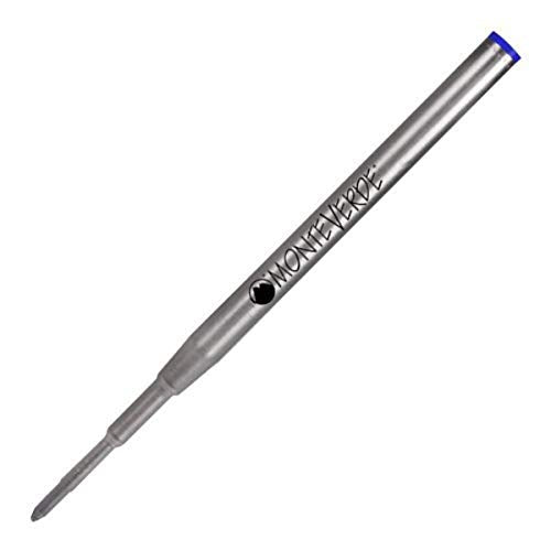 Monteverde USA Soft Roll Ballpoint Refill to Fit Montblanc Pens - Blue (50 Pack) (M134BU)
