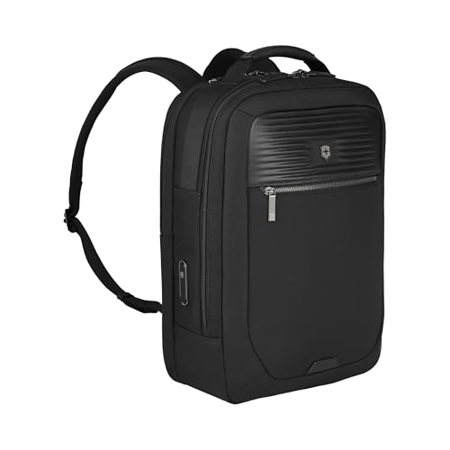 Victorinox Mythic, Deluxe Backpack, Backpack with 15.6’’ Laptop and 11’’ Tablet Compartment - Black