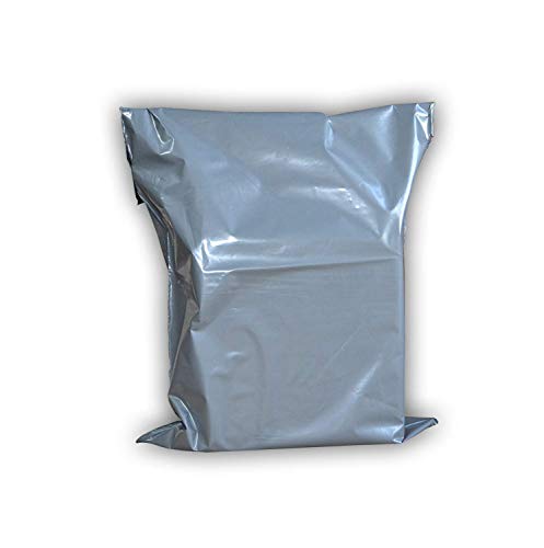 Grey Mailing Parcel Postage Bags Plastic Post Poly Self Seal Adhesive Strip 10 mm Wide Mail, in All Size by Arpan (9 x 12'' - Pack of 1000)