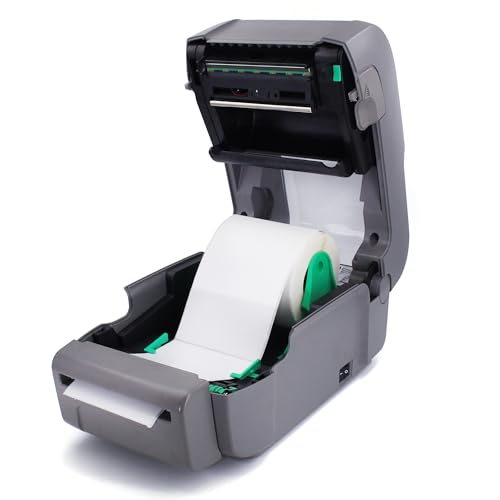 GETPARTS EA2-00-1J005A01 Datamax E-Class E-4205A Mark III Advanced Label Printer Cutter Model 4 IPS Ethernet USB2.0 &Serial Interface+Parallel, No Ribbon Required