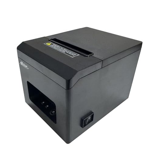 MRBOSS POS 3“ 1/8 Thermal Receipt Printer Bluetooth USB Support Food Delivery Ticket Printing App Grubhub Postmates Also for Togo Shop Bubble Tea Fastfood Restaurant Kitchen Ticket