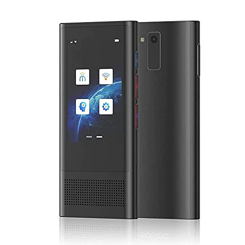 EliteBloom Language Translator Device,117 Languages Mini Smart Voice Translator, 12 Languages Offline Translator WiFi/Hotspot Touch Screen P Translator 43 Country Photo Translations,