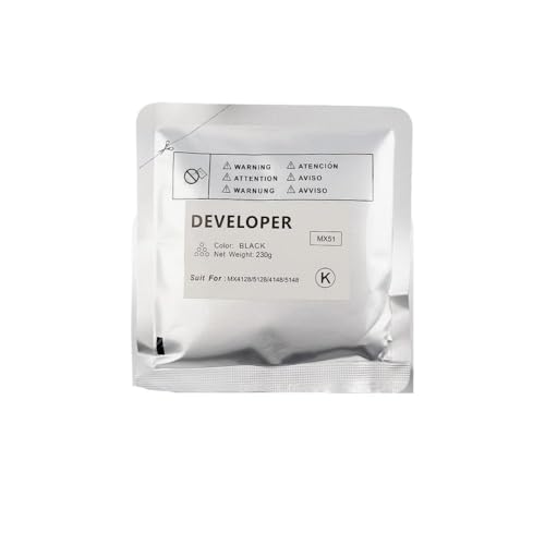 BGGJJ MX51 Developer Material 230g for MX4128 MX5128 MX4148 MX5148 Printers