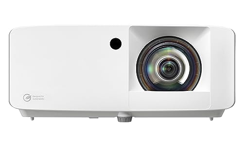 Optoma UHZ35ST Compact Short Throw Laser Projector, 4K UHD