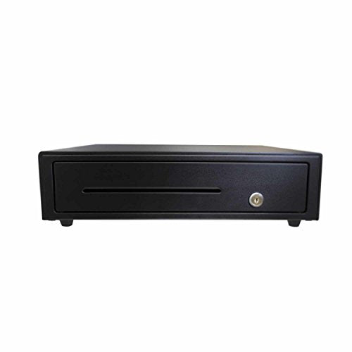 Adesso MRP-16CD Electronic cash drawer, Removable Cash Tray, Stainless Steel, 16 inch