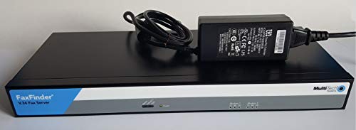 MultiTech FaxFinder V.34 Fax Server FF240 2-Port SKU# 92500751LF with CWT AC Adapter Model CAD060121