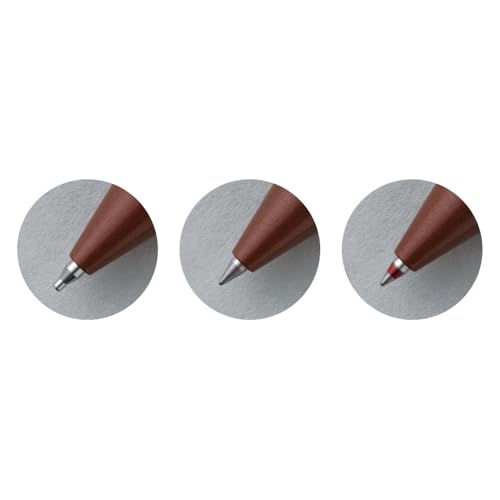 Rhodia "Script Multi-Pen Maroon Brown Ballpoint Pen Oil-based 0.5mm 2 colors (black and red) & Mechanical Pencil 0.5mm Aluminum Body Hairline Finish Rotary Type SCRIPT cf9348