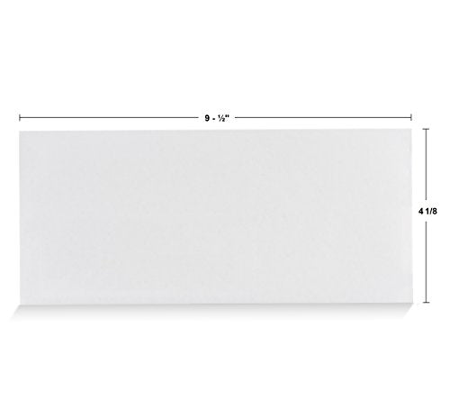 Aimoh #10 Security Mailing Envelopes Letter Size, Self Seal, 2400 Count