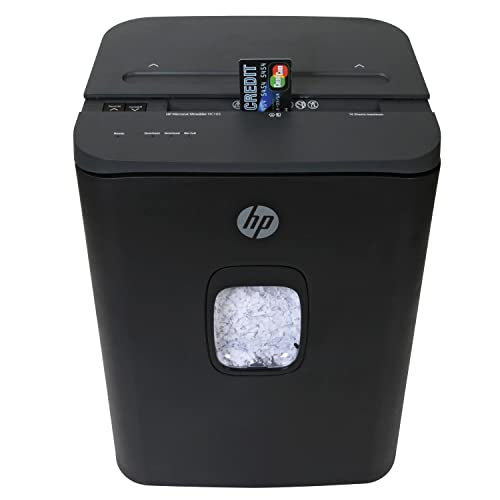 HP - Micro Cut Paper Shredder, 16-Sheet with Slide Top for Office