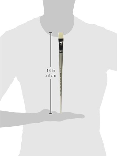 Winsor & Newton Artisan Paint Brush, Long Handle, Size 18, Bright