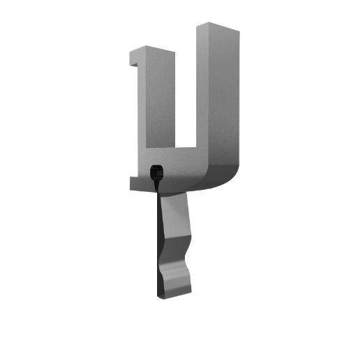 Ghent 2-Inch Maprail Hook with Clip (HKC2)