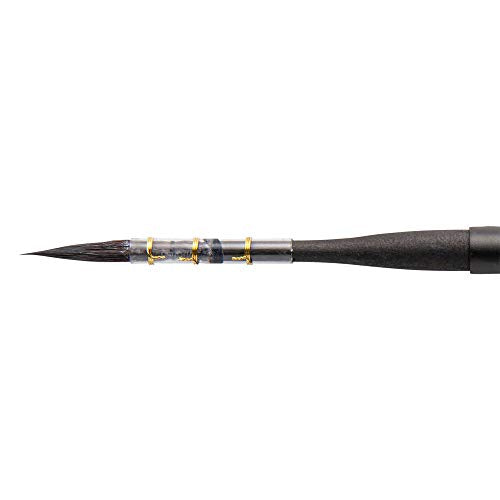 Tintoretto : Feltracco 1337 Series Retractable Synthetic Watercolor Brush Round Size 2