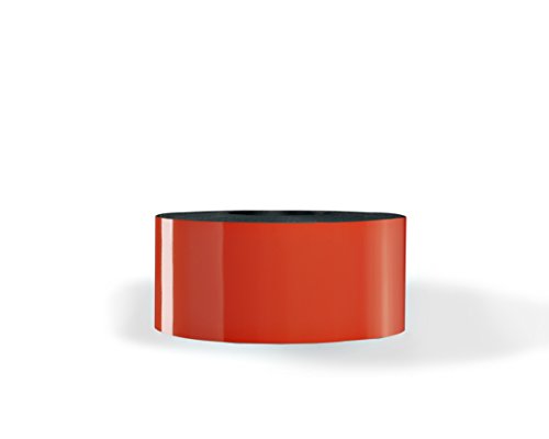 30 Mil Dry Erase Magnetic Strip Roll - Orange - 3" X 100'
