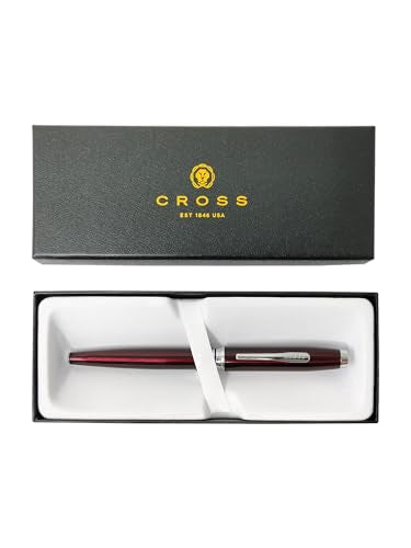 Cross Coventry Red Lacquer Rollerball Pen, Medium Point, Black Ink
