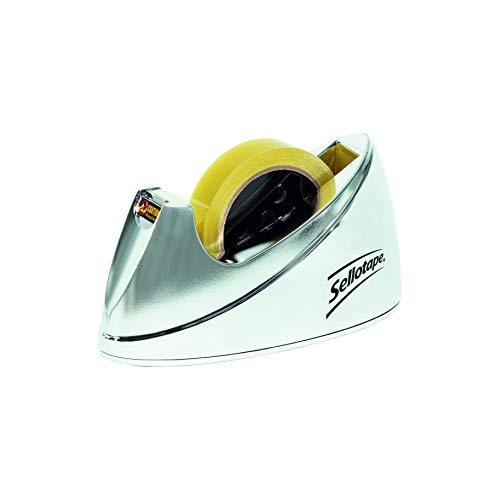 Sellotape Chrome Dispenser, Large