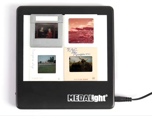 Medalight LP-100N 5 x 4 Inches Ultra-Thin LED Light Panel Negative and Slide Viewer