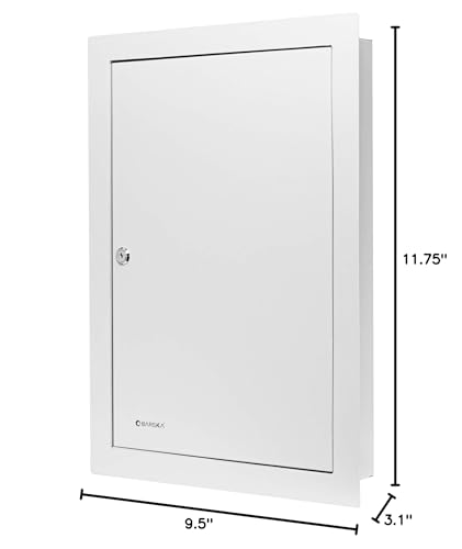 winbest Barska Steel 100 Position Key Lock Box Safe Hidden Wall Mount Key Cabinet