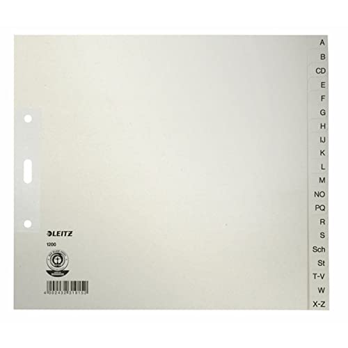 Papierregister A-Z A4 20BL gr