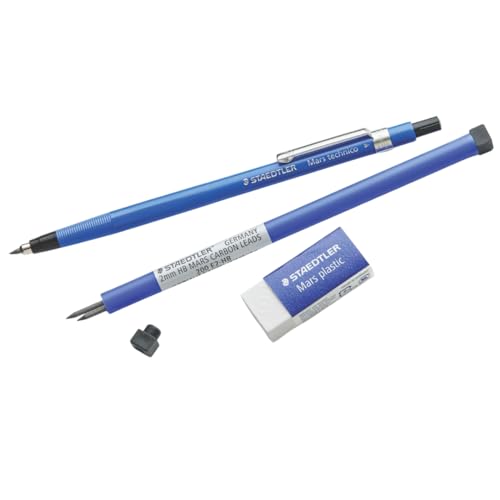 STAEDTLER Mars Technical Mechanical Pencil Set, Blue, 12 Pack