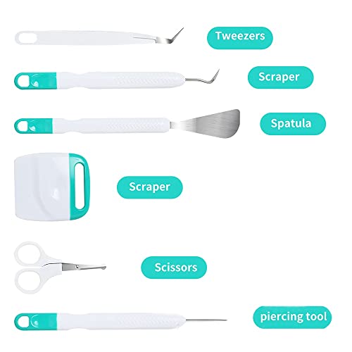 XDSRFVW 6pcs Weeding Kits Craft Vinyl Tools Set Precision Kit for Silhouette