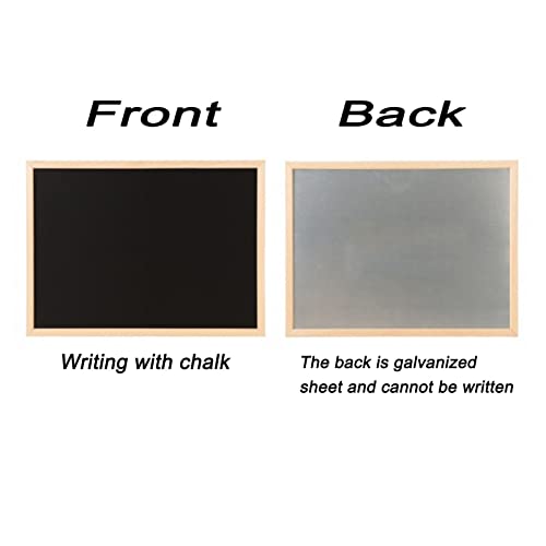 Wooden Framed Chalkboard for Wall Decor,Wall Mounted Bulletin Board for Kitchen, School, Classroom,Office,Wedding (Size : 70x100cm)