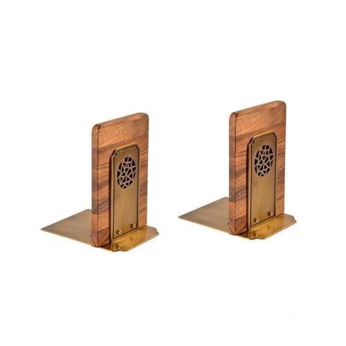 Bookends Art Bookend Bookends, Vintage Chinese Minimalist Desktop Decorative for Shelves