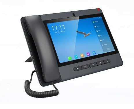 Fanvil Video Phone 20 SIP Lines WiFi Dual Band BT5.0 1Gigabit Port 10.1" Screen 8 Megapixel Camera