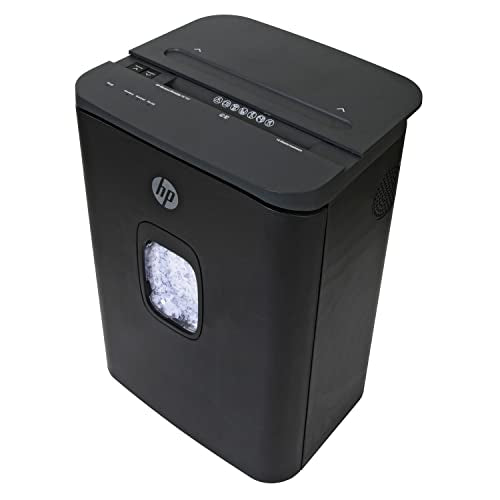 HP - Micro Cut Paper Shredder, 16-Sheet with Slide Top for Office