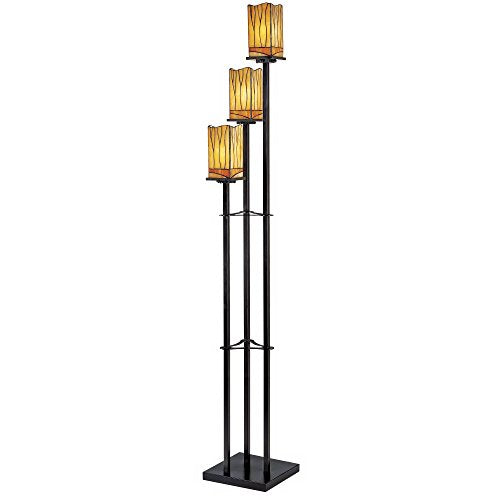 Sedona 72" Tall Tiffany-Style 3-Tier Floor Lamp Living Room