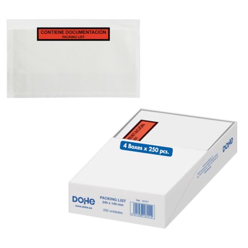 Dohe 1000 Pack List 240 x 140 mm