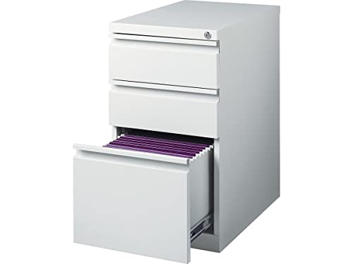 Staples 3-Drawer Vertical File Cabinet, Letter Size, Lockable, Gray