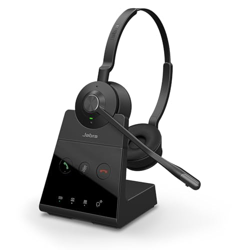 Jabra Engage 65 SE (Second Edition) Wireless Dual-Ear Headset, Black
