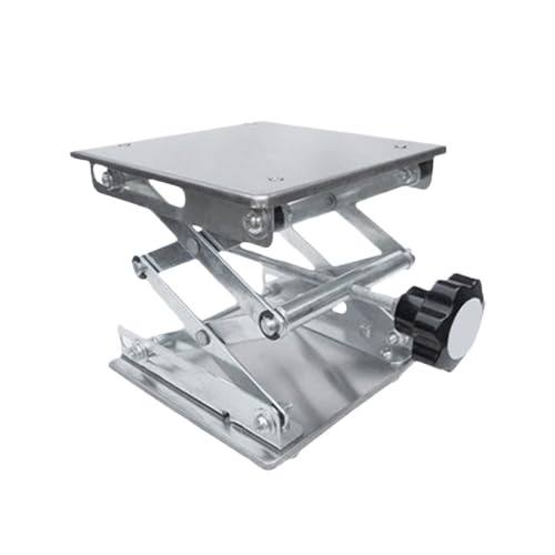 Mini Lifting Table 1pcs Manual Lab Jack Scissor Stand Platform Corrosion Resistant Laboratory Table Lift Adjustable