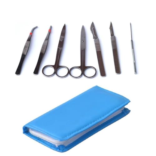 7 Pcs/Set Microscope Tool Kit for Specimen Making Microscope Parts