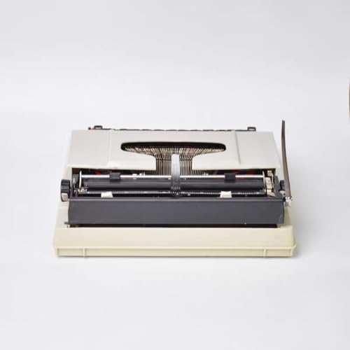 VHUYGK Mechanical Manual Typewriter,English Typewriter with Original Carrying Case,Smooth Keys for Easy Typing Manual Typewriter Ideal for Writers,Collectors, and Children's Gifts(02)