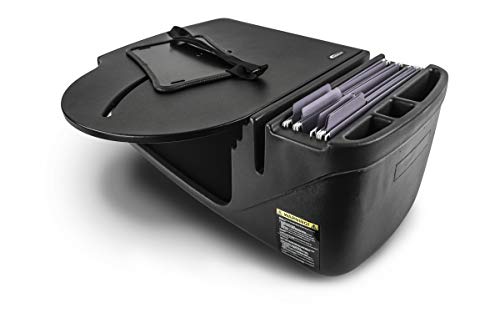 AutoExec Roadmaster Car Desk for Your Vehicle Workstation and Mobile Office, Black
