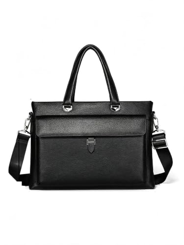 AWMGPDDBTO Crossbody Bag Men Men's Business Briefcase, Black