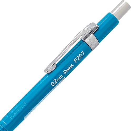 Sharp Mechanical Pencil, 0.7 mm, HB (#2), Black Lead, Blue Barrel, Sold as 12 Pack