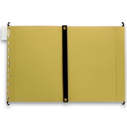 Elba Vertic Ultimate 85452 Suspension File Side Opening Plastic Base for 180 A4 Sheets Pack of 25 Natural Brown