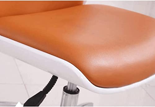 Rieort Office Chair Office Chair Adjustable Desk Chair Wood Leather Computer Chair Home Managerial Chairs Minimalist Executive Chairs Comfortable