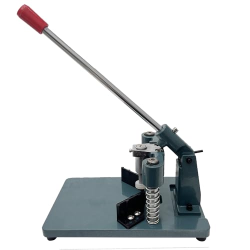 EQCOTWEA Manual Corner Rounder All Metal Heavy Duty Corner Rounder Punch Cutter with R6 R10 Blade Paper Punch Cutter for Cutting Business Cards Photo Booklet Max. 30mm Cutting Thickness