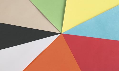 School Smart Folding Bristol Tagboard, 18 x 24 Inches, Assorted Colors, Pack of 100