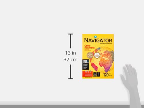 Navigator Colour Documents Paper Ultra Smooth 120gsm A4 White [250 Sheets]