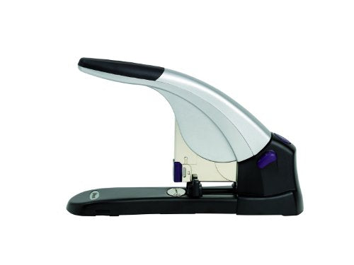 Rexel Mercury Stapler, 120 Sheet Capacity, Metal Body, Includes Staples, Silver and Black, 2100922