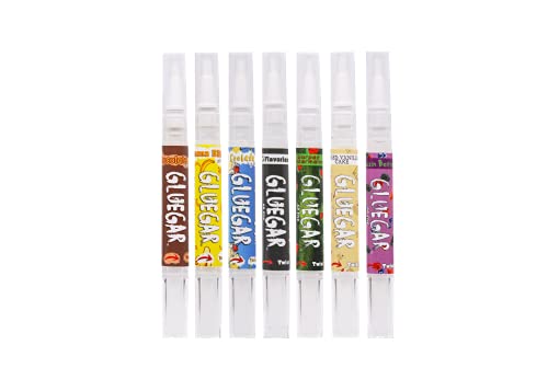 GlueGar- 4oz - 1 Gallon - Roller Size Bottles (Natural Rolling Glue, Cigar Glue, Paper Glue, Wrap Glue) (Chocolate, 1 Liter)