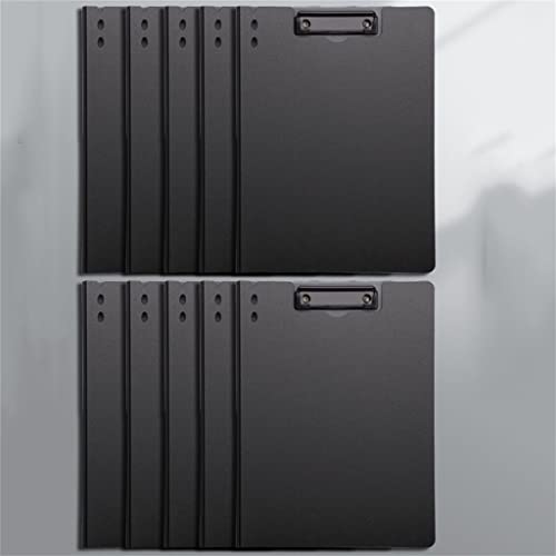 10 Folders A4 Vertical Folder Multi-Category Office Business Multi-Functional Storage Folder (Color : A Size : One Size)
