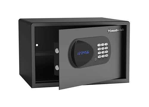 ExecutiveSafe ACS-6 Large Laptop Safe for Home, Dorm Room Safe for Laptop
