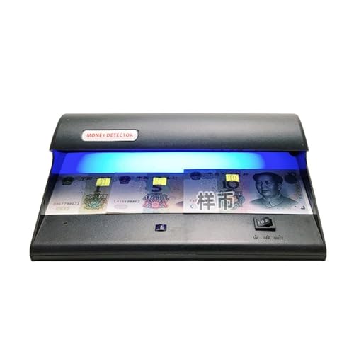 UV Portable Counterfeit Banknote Detector LCD Display Fast Counting