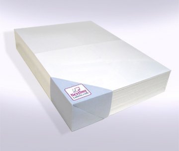 NextDayLabels Laser and Inkjet Printer Postcards, 8.5 x 11, 4 up Per Page